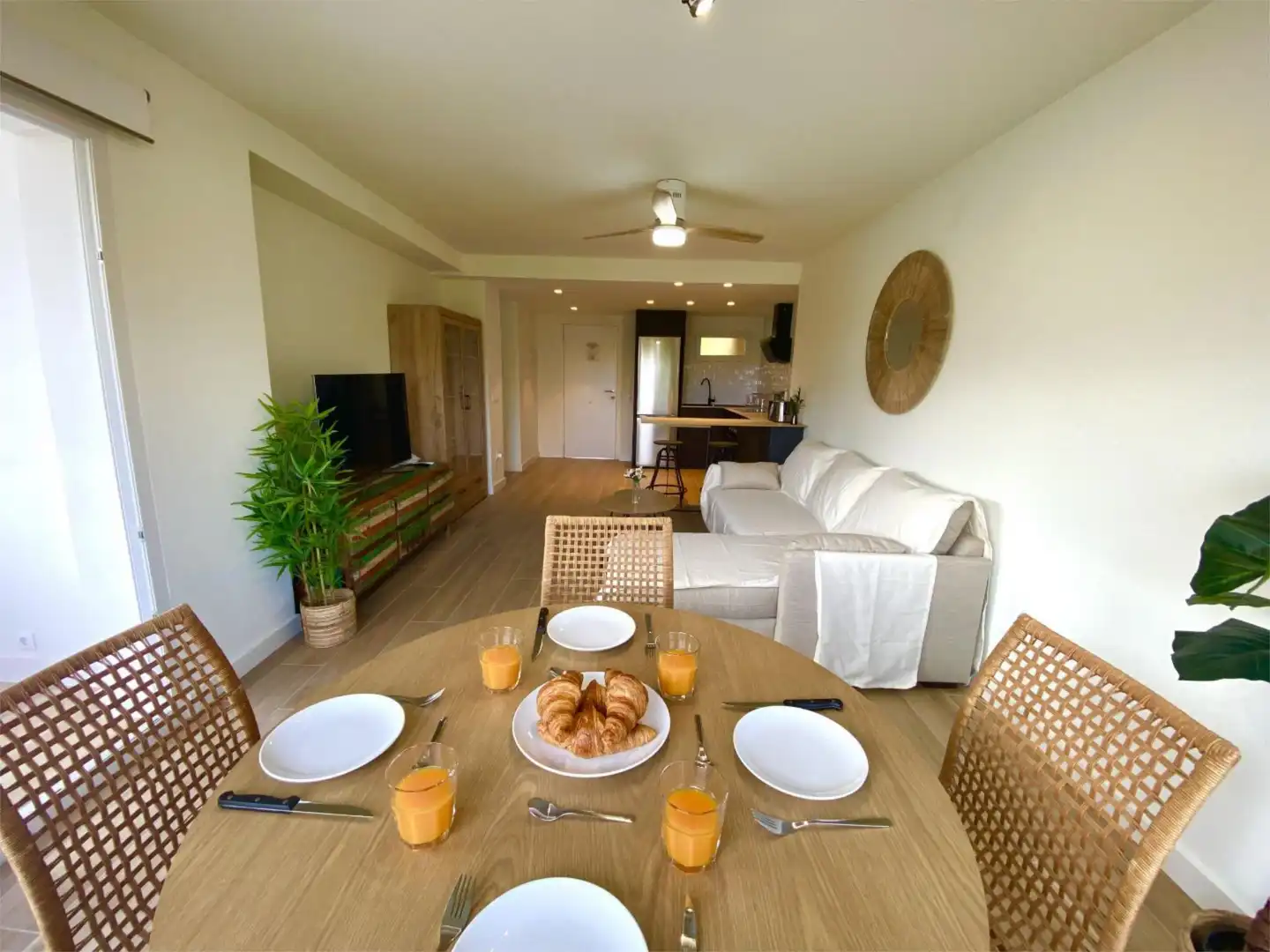 Dining room of Flat for sale in Villajoyosa / La Vila Joiosa  with Heating, Private garden and Parquet flooring