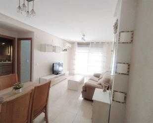 Living room of Flat for sale in Oropesa del Mar / Orpesa  with Air Conditioner, Terrace and Swimming Pool