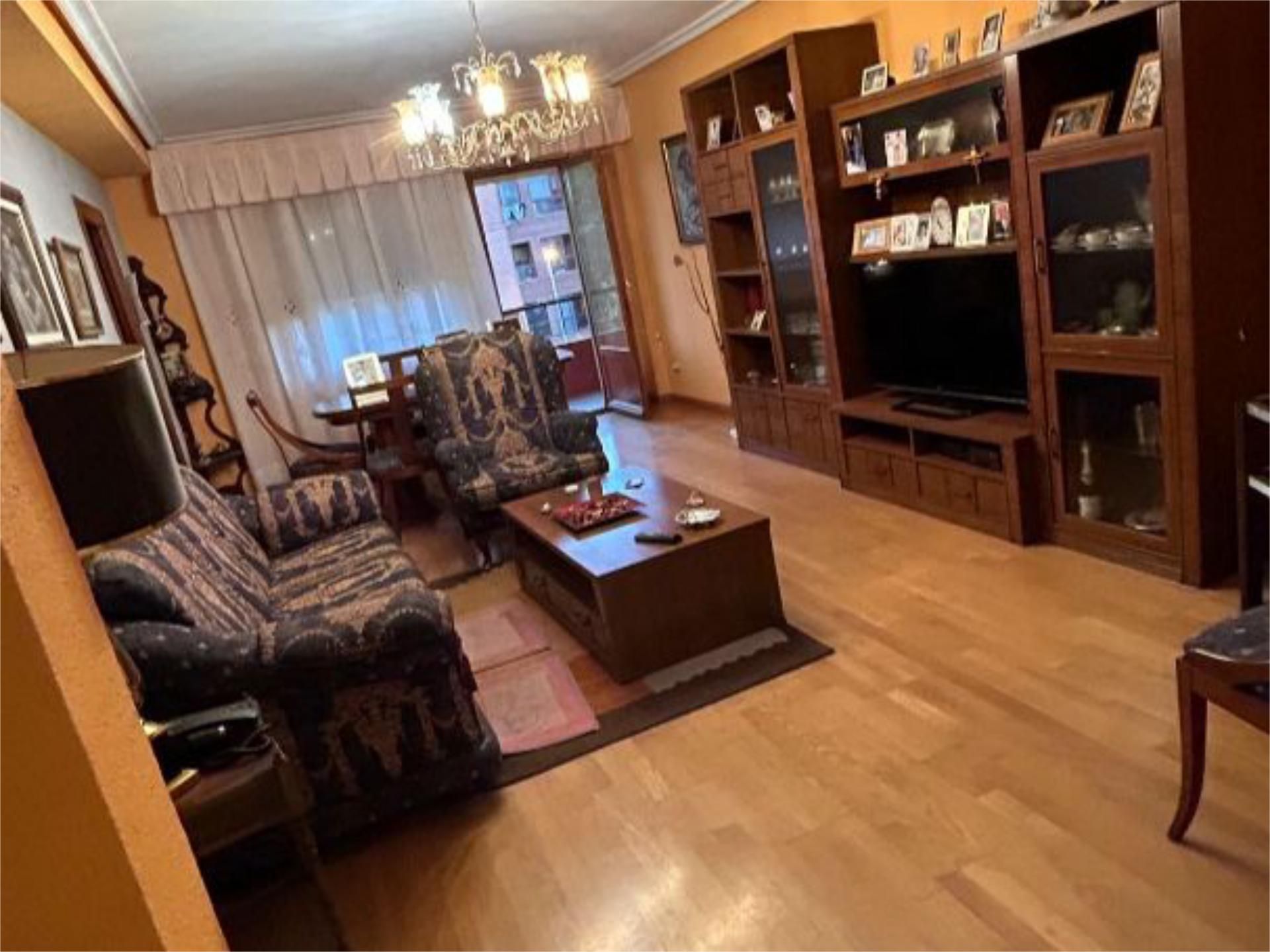 Living room of Flat for sale in Tarazona  with Heating, Parquet flooring and Terrace