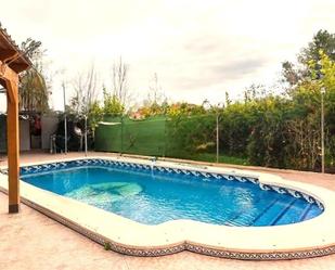 Swimming pool of House or chalet for sale in  Murcia Capital  with Air Conditioner, Terrace and Swimming Pool