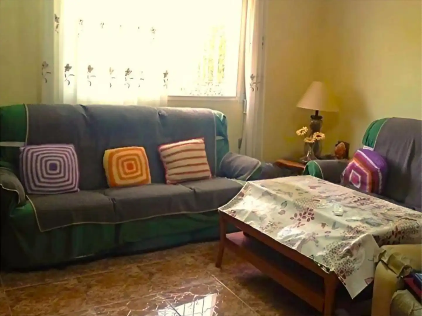 Wohnung zum Verkauf in Carril Penchos, 98, Albatalia Wohnzimmer von Wohnung zum Verkauf in Murcia Capital mit Klimaanlage, Terrasse und Schwimmbad