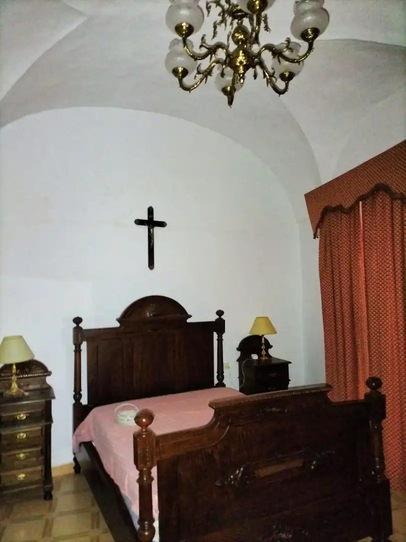 Schlafzimmer von Einfamilien-Reihenhaus zum Verkauf in Valencia del Ventoso mit Abstellraum und Balkon