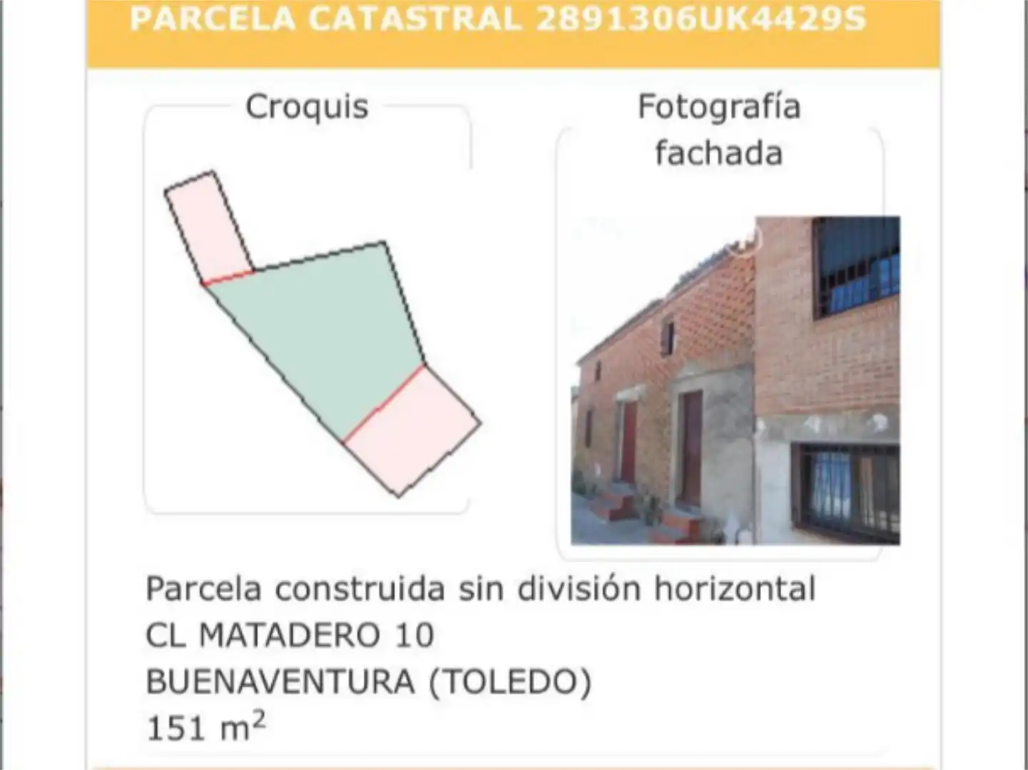 Casa adosada en venta en Calle Matadero, 9, Buenaventura Vista exterior de Casa adosada en venta en Buenaventura