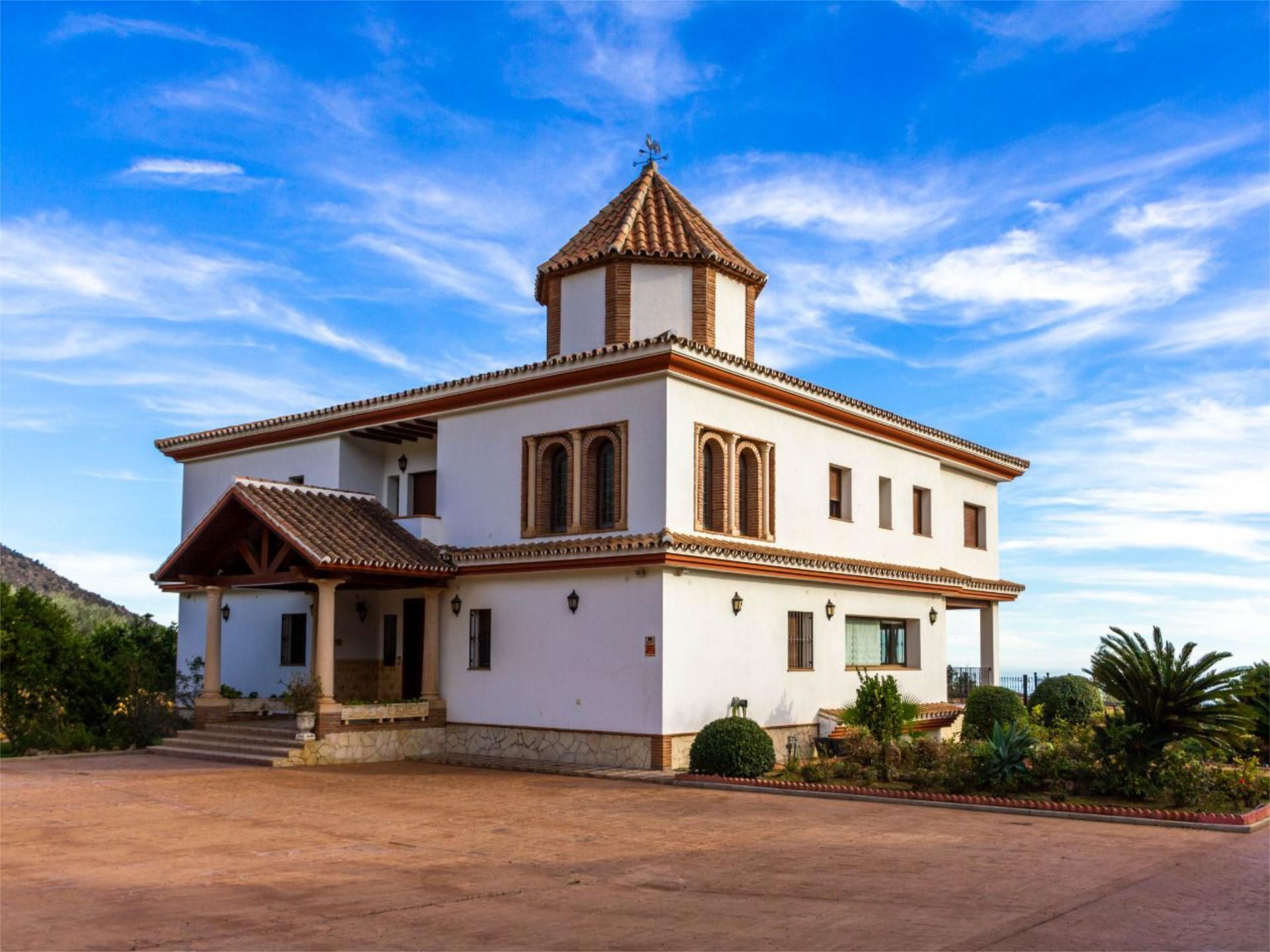 Vista exterior de Casa o xalet en venda en Mijas amb Aire condicionat, Calefacció i Jardí privat