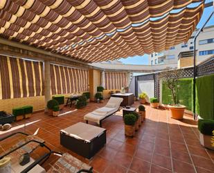 Terrace of Attic for sale in  Madrid Capital  with Air Conditioner, Terrace and Swimming Pool