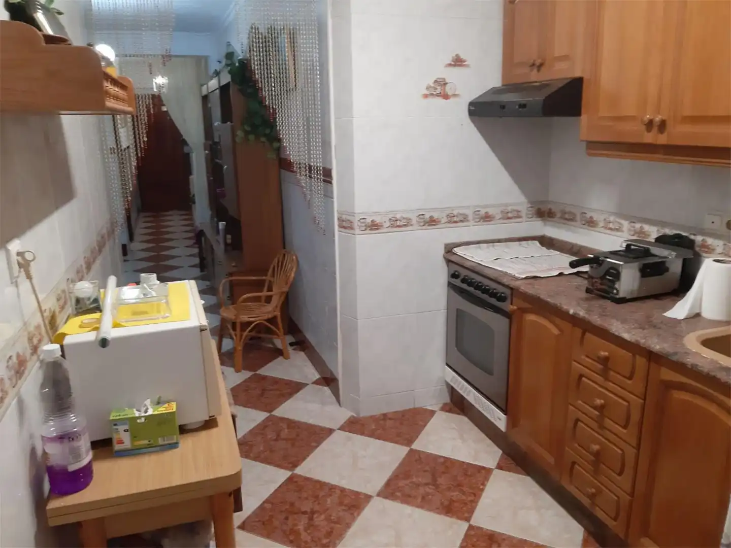 Cocina de Piso en venta en Vallada con Aire acondicionado, Terraza y Amueblado
