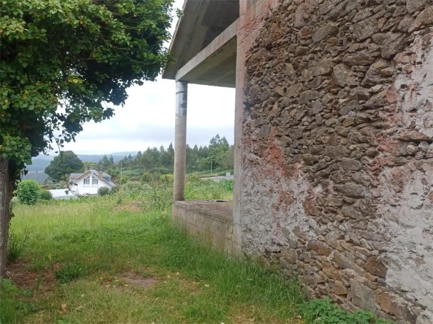Exterior view of Houses for sale in A Laracha    with Private garden