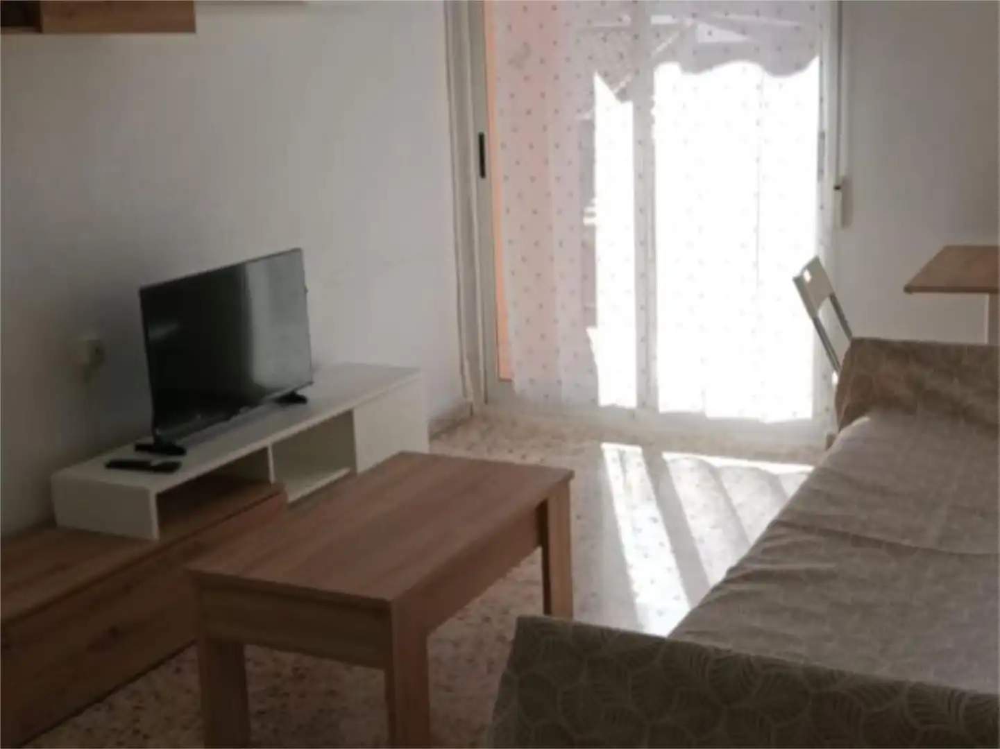 Living room of Flat for share in Ceutí  with Air Conditioner, Furnished and Balcony