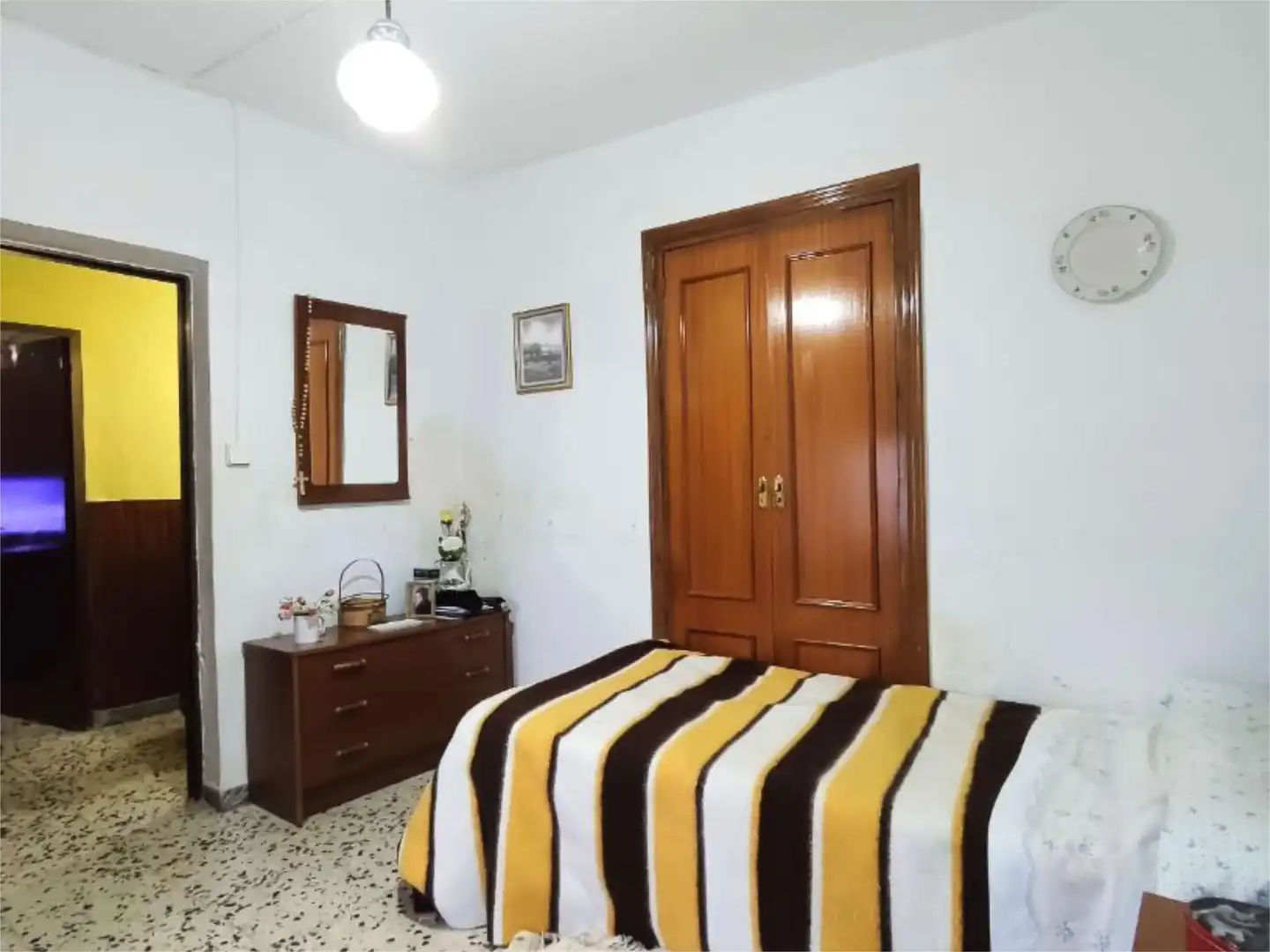 Flat for sale in Calle Gran Vía, 60, Logrosán Bedroom of Flat for sale in Logrosán with Terrace, Storage room and Furnished