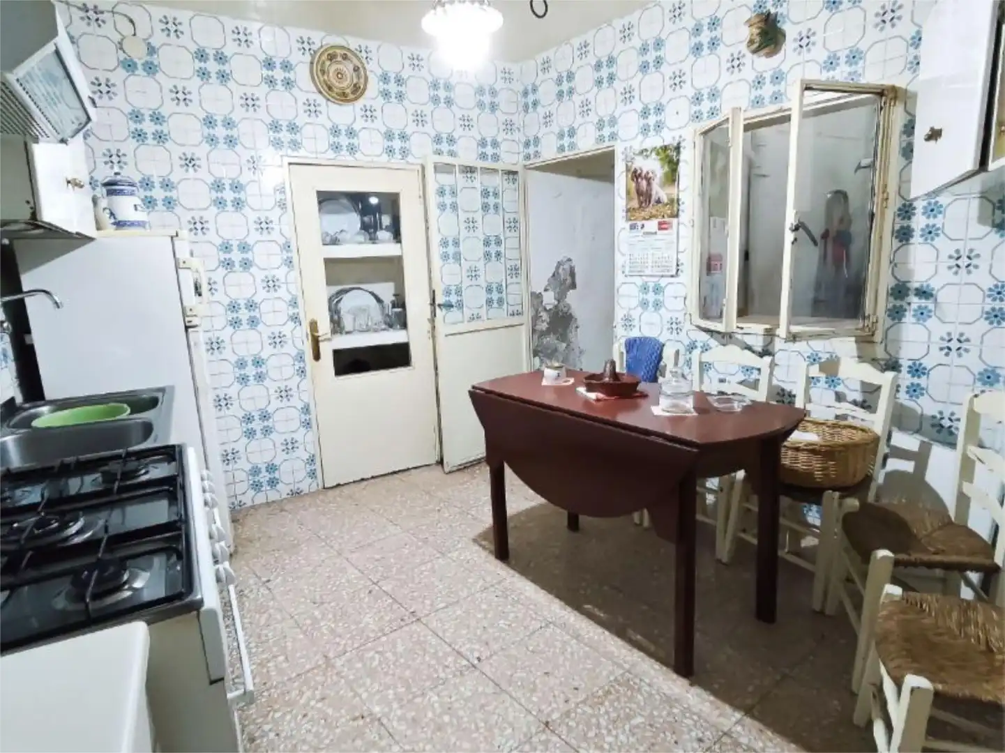 Flat for sale in Calle Gran Vía, 60, Logrosán Kitchen of Flat for sale in Logrosán with Terrace, Storage room and Furnished