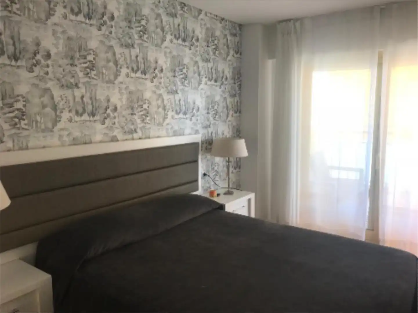 Wohnungen zur Miete in Calle Doctor Gálvez Ginachero, 11, Puerto Deportivo Schlafzimmer von Wohnungen zur Miete in Fuengirola mit Terrasse, Schwimmbad und Möbliert