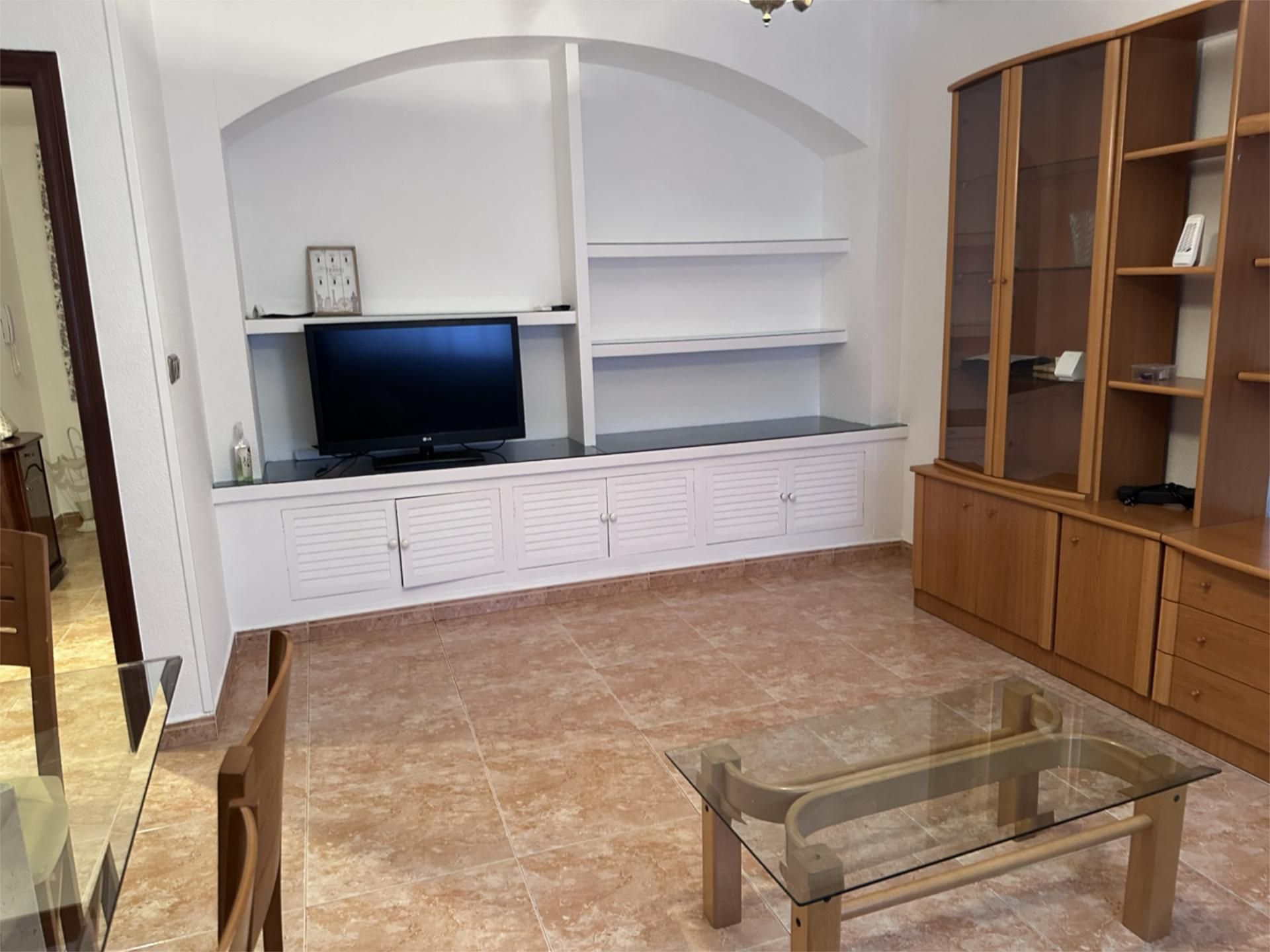 Sala d'estar de Pis per a compartir en  Murcia Capital amb Aire condicionat, Moblat i Forn