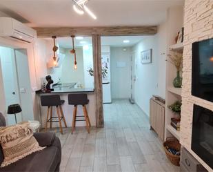 Kitchen of Flat for sale in  Madrid Capital  with Air Conditioner