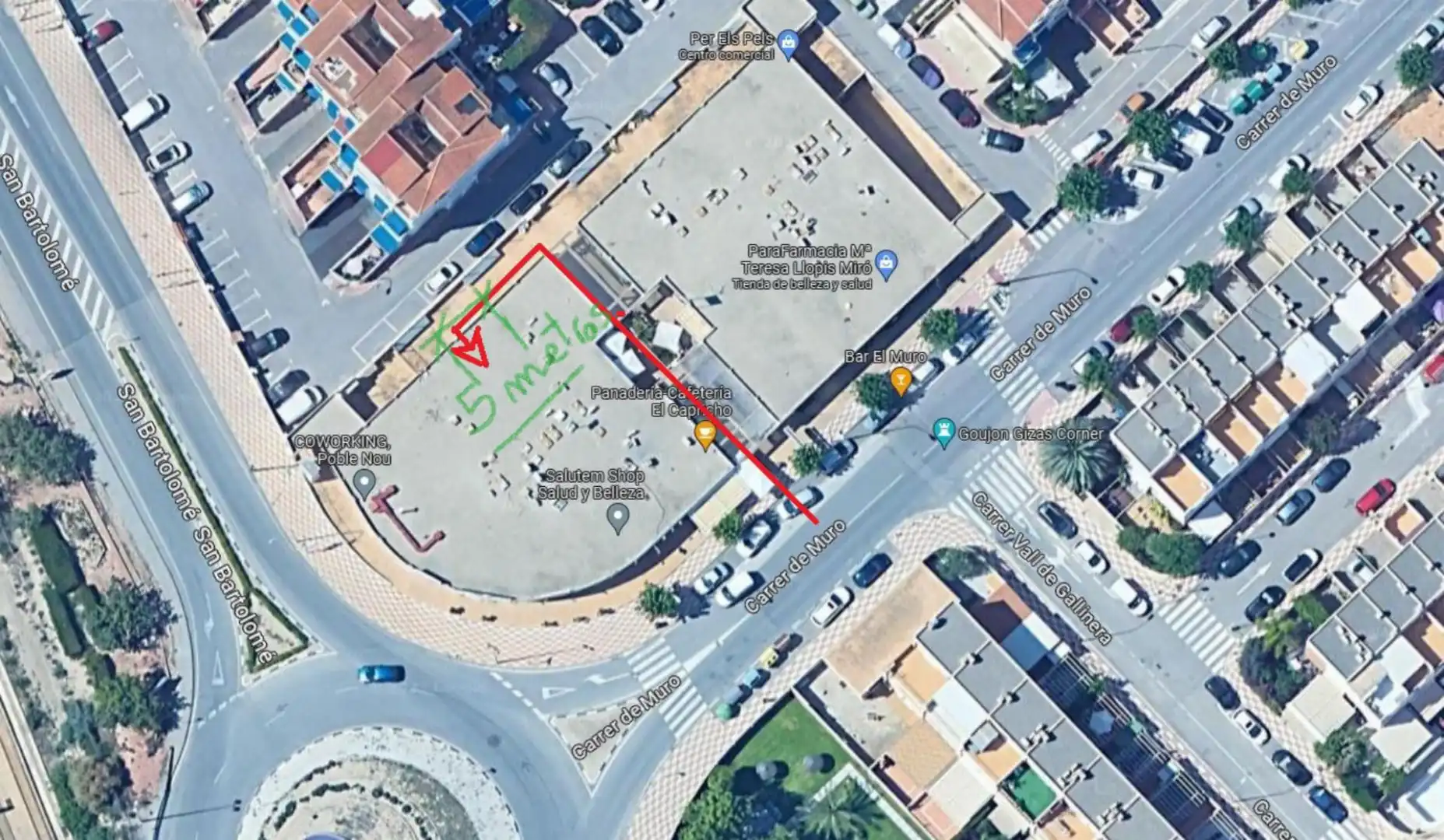 Local de alquiler en Carrer de Muro, 17, Pueblo Español - Coveta Fumá Vista exterior de Local de alquiler en El Campello con Aire acondicionado y Calefacción