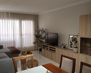 Living room of Flat for sale in  Lleida Capital  with Air Conditioner, Terrace and Balcony