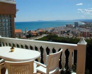 Vista exterior de Casa adosada en venda en Cullera amb Terrassa i Piscina