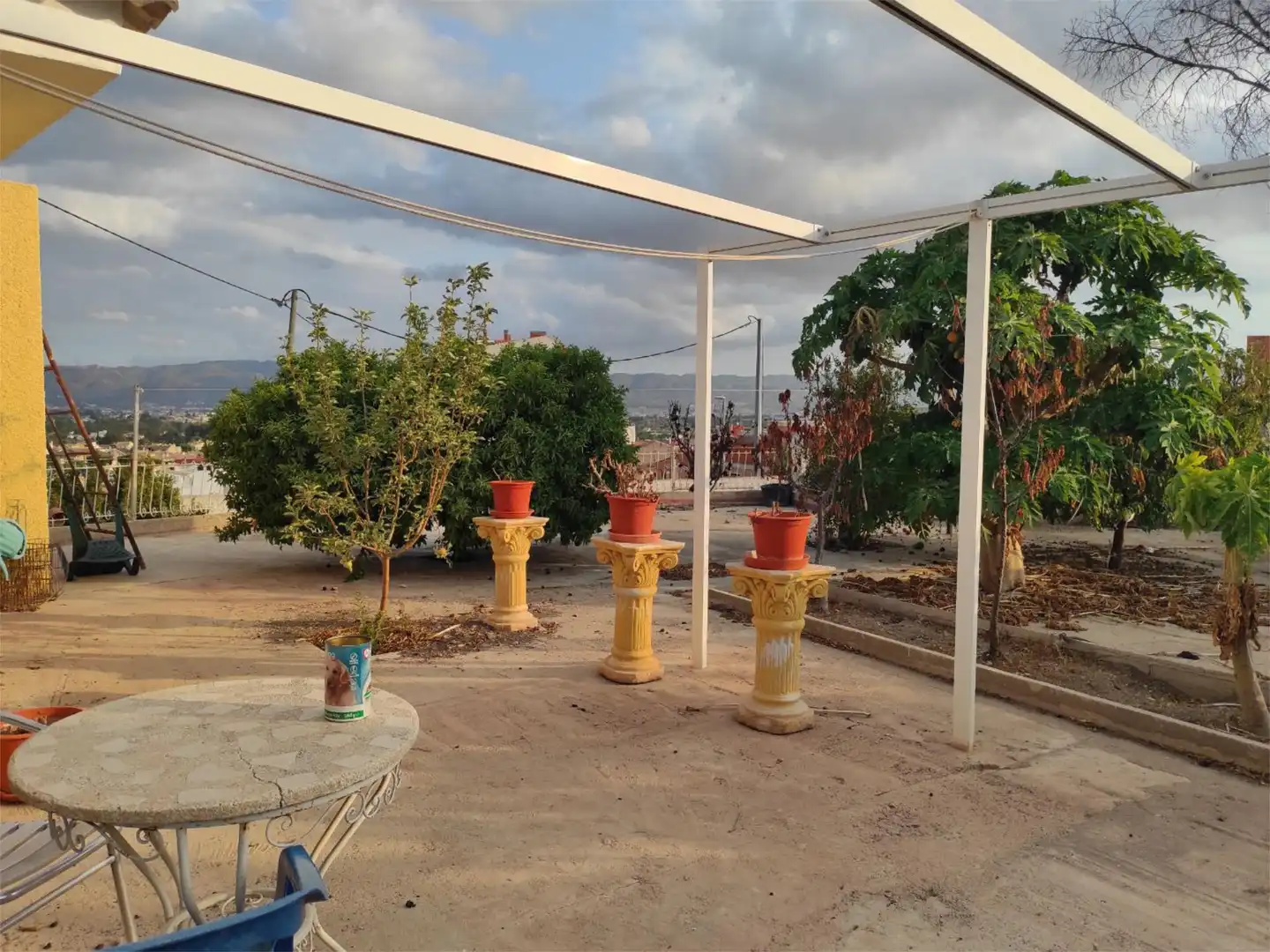 Wohnung zum Verkauf in Calle Vista Alegre, 54, La Ñora Terrasse von Wohnung zum Verkauf in Murcia mit Klimaanlage, Privatgarten und Abstellraum