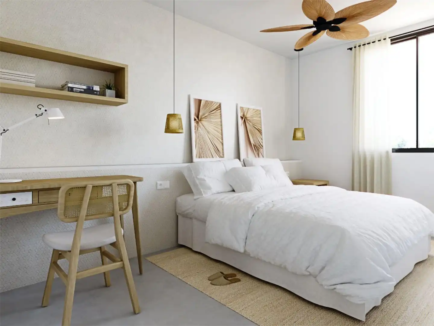Wohnung zum Verkauf in Carrer Dofí, 3, L'Albir Schlafzimmer von Wohnung zum Verkauf in L'Alfàs del Pi mit Klimaanlage, Terrasse und Schwimmbad