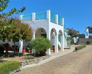 Exterior view of House or chalet for sale in El Castillo de las Guardas  with Terrace, Swimming Pool and Balcony