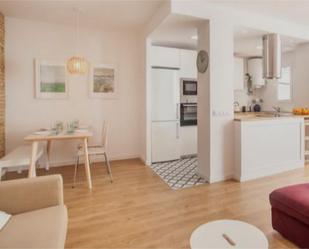 Kitchen of Flat for sale in  Madrid Capital  with Heating, Parquet flooring and Furnished