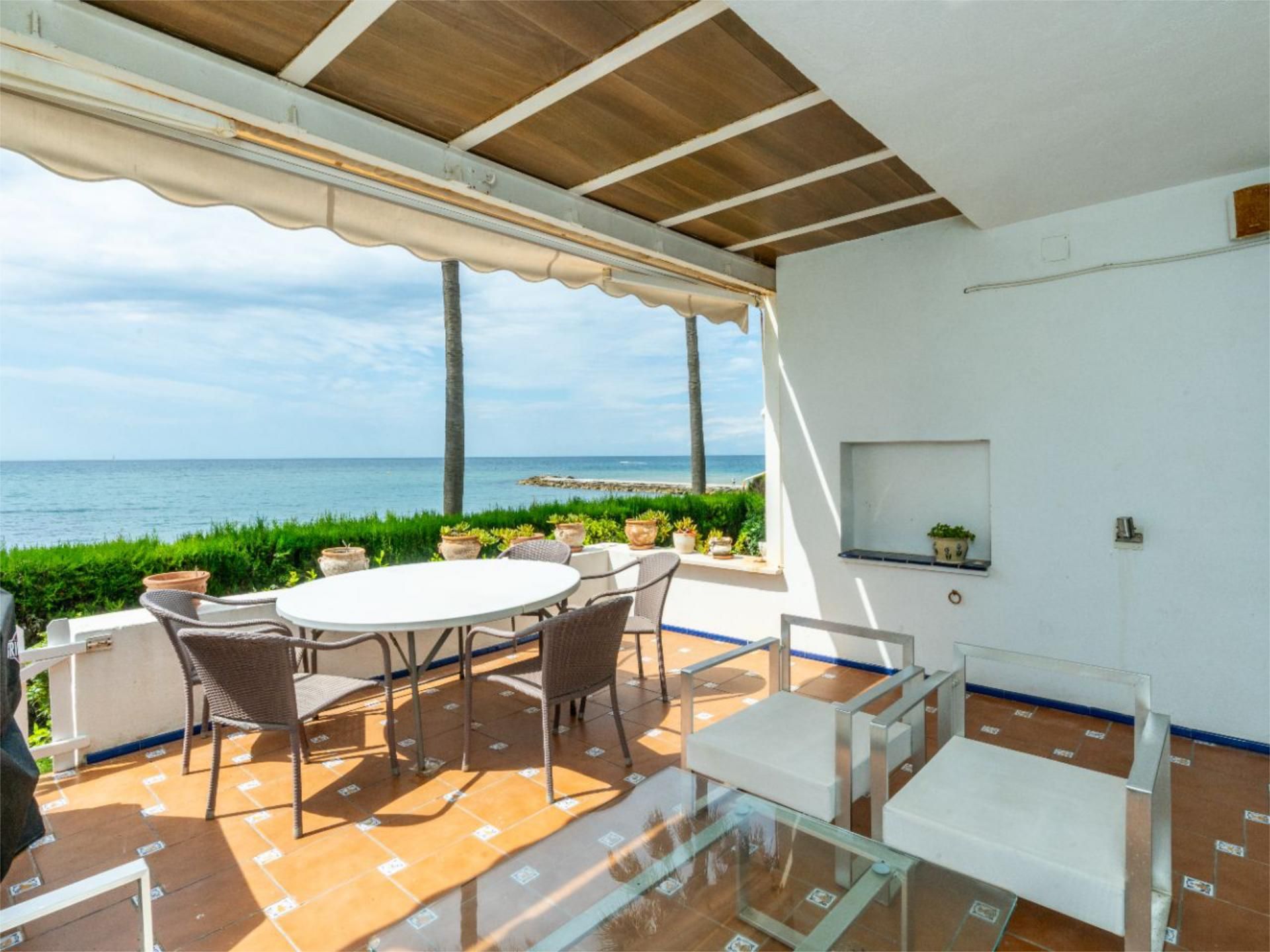 Terrace of Flat to rent in Marbella  with Air Conditioner, Heating and Private garden