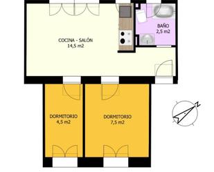 Flat for sale in Oviedo 