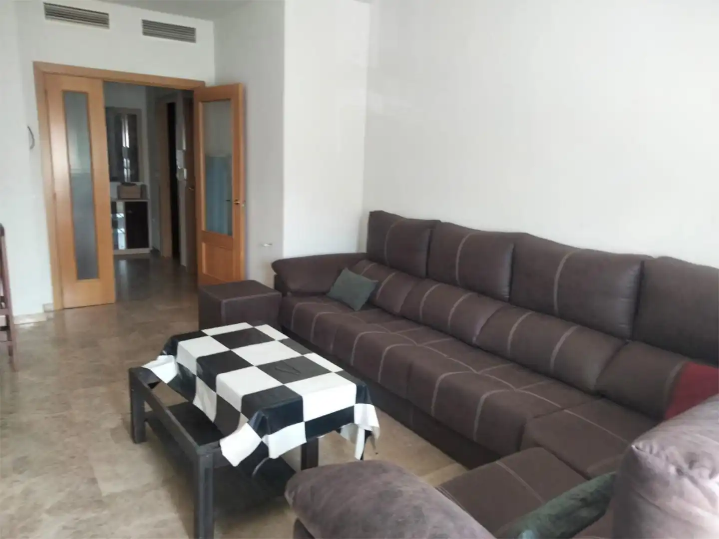 Living room of Flat for rent in Mérida  with Air Conditioner, Heating and Furnished