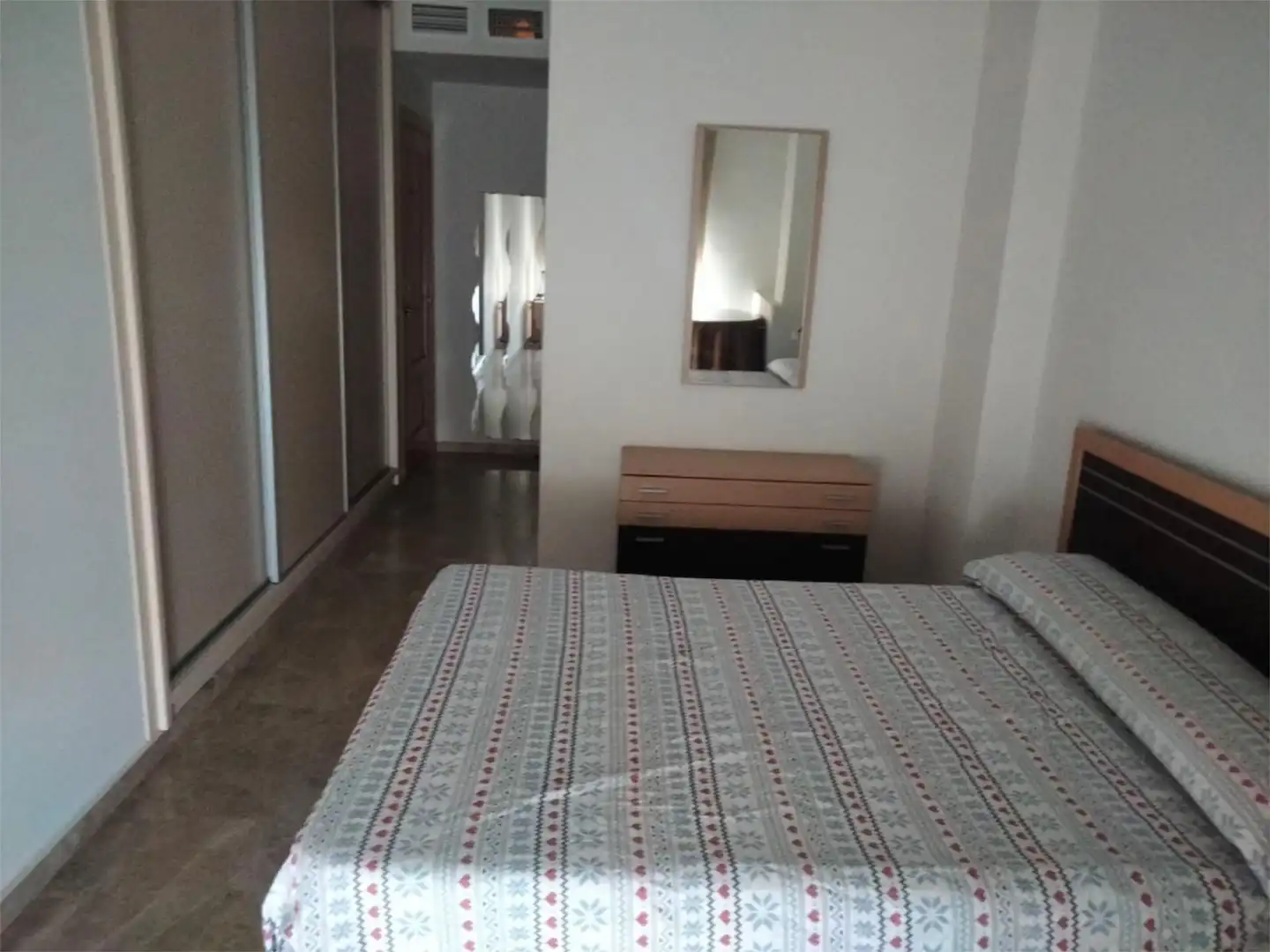 Bedroom of Flat for rent in Mérida  with Air Conditioner, Heating and Furnished
