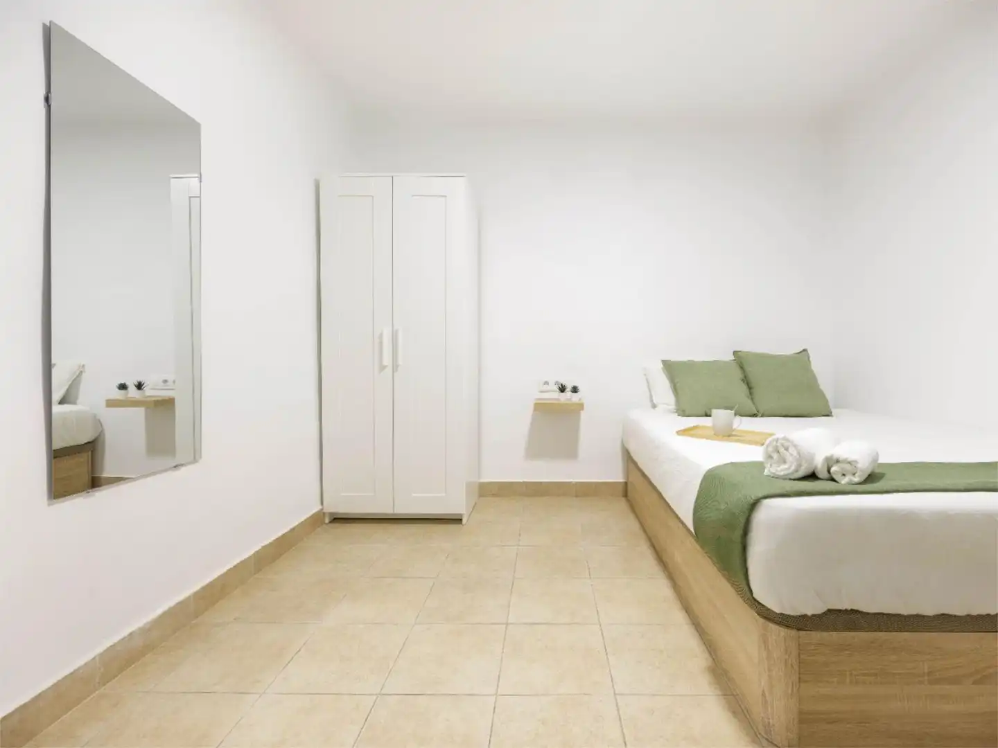 Bedroom of Flat for rent in Terrassa  with Furnished