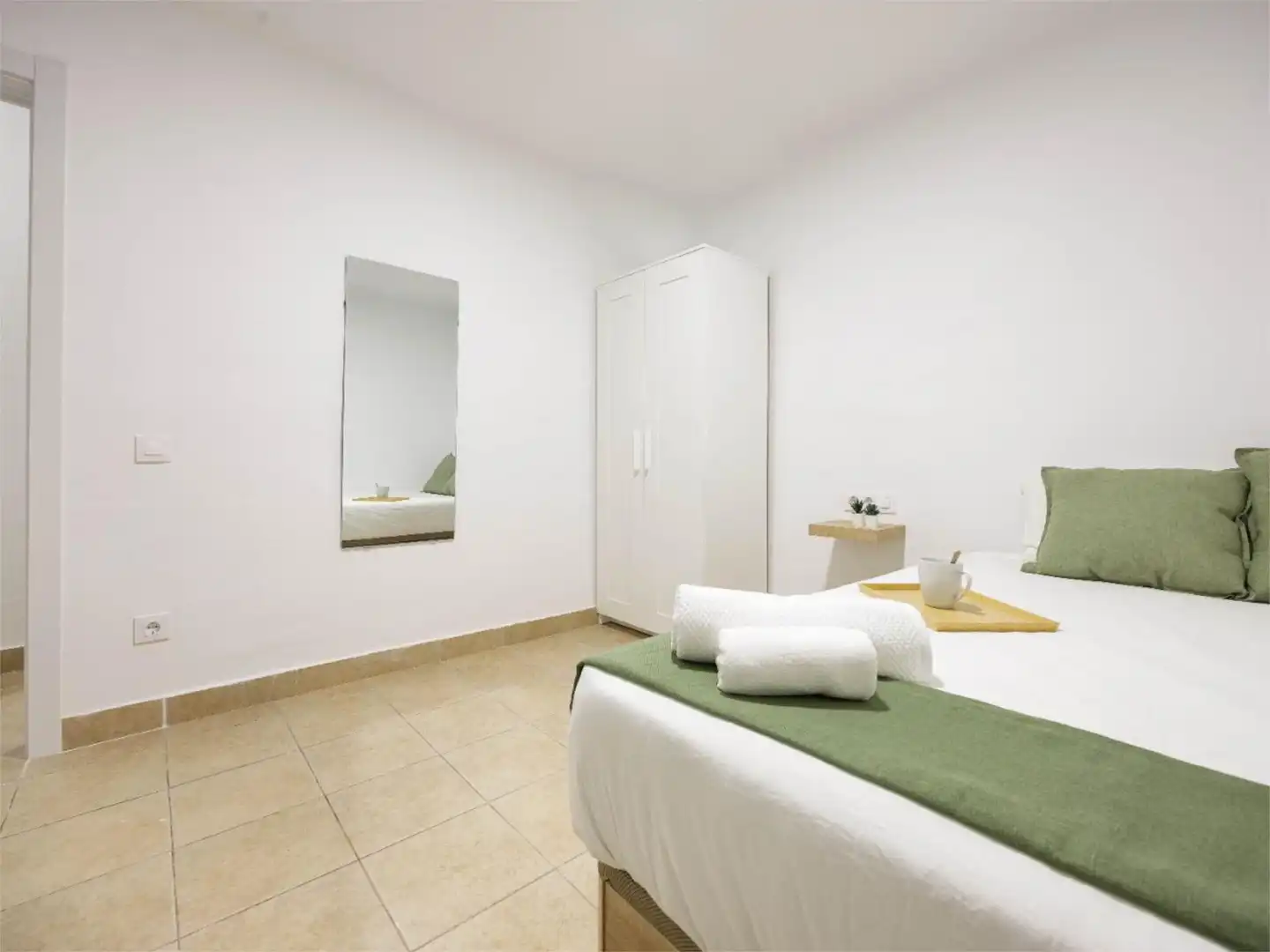 Bedroom of Flat for rent in Terrassa  with Furnished