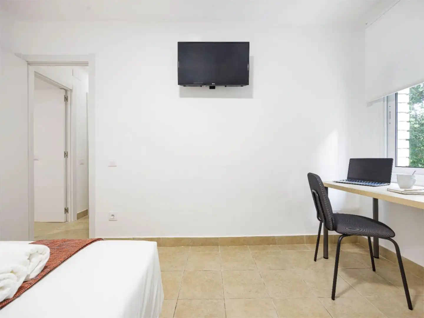 Bedroom of Flat for rent in Terrassa  with Furnished