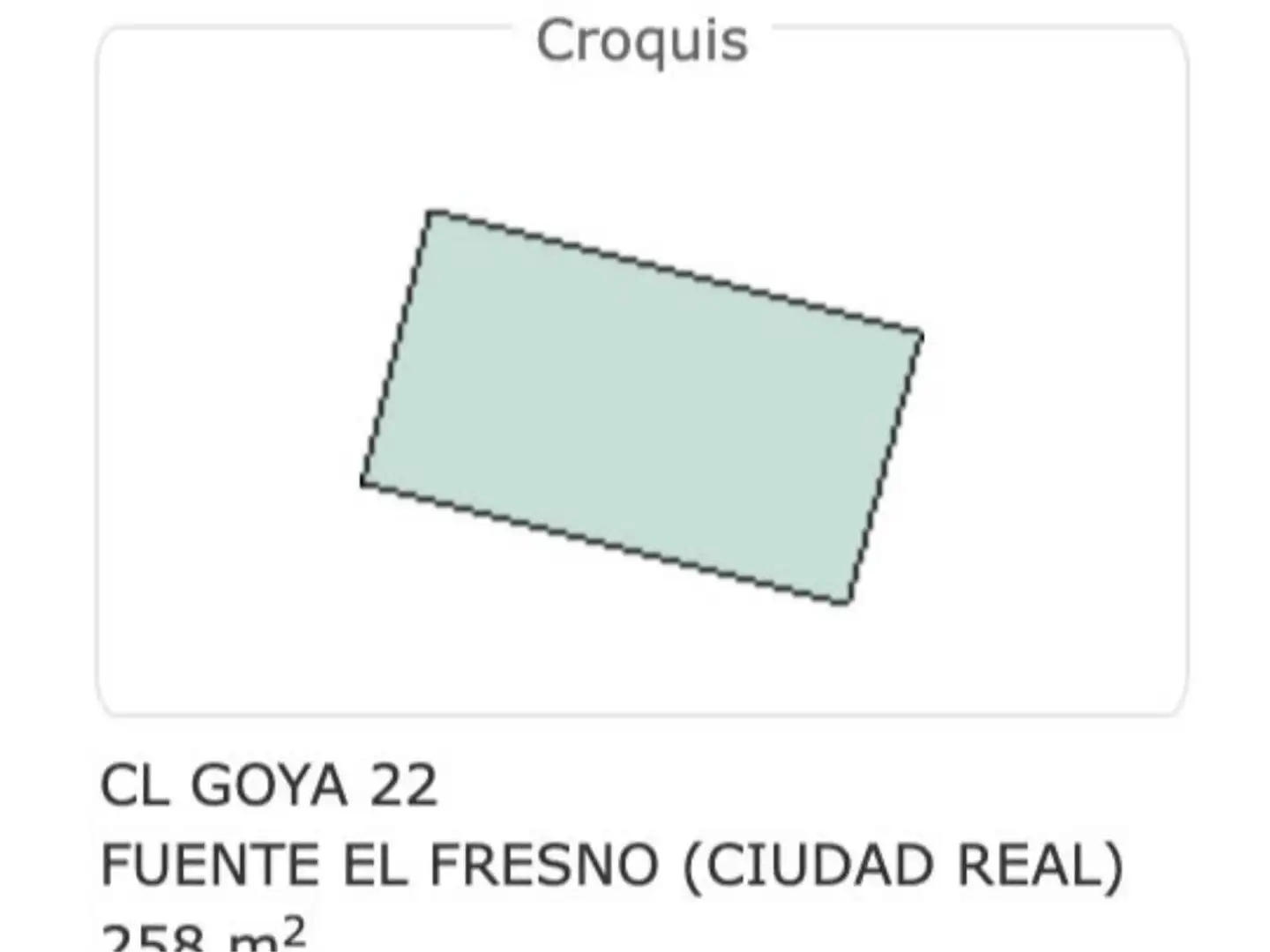 Urbanitzable en venda a Calle Goya, 22, Fuente el Fresno Urbanitzable en venda en Fuente el Fresno