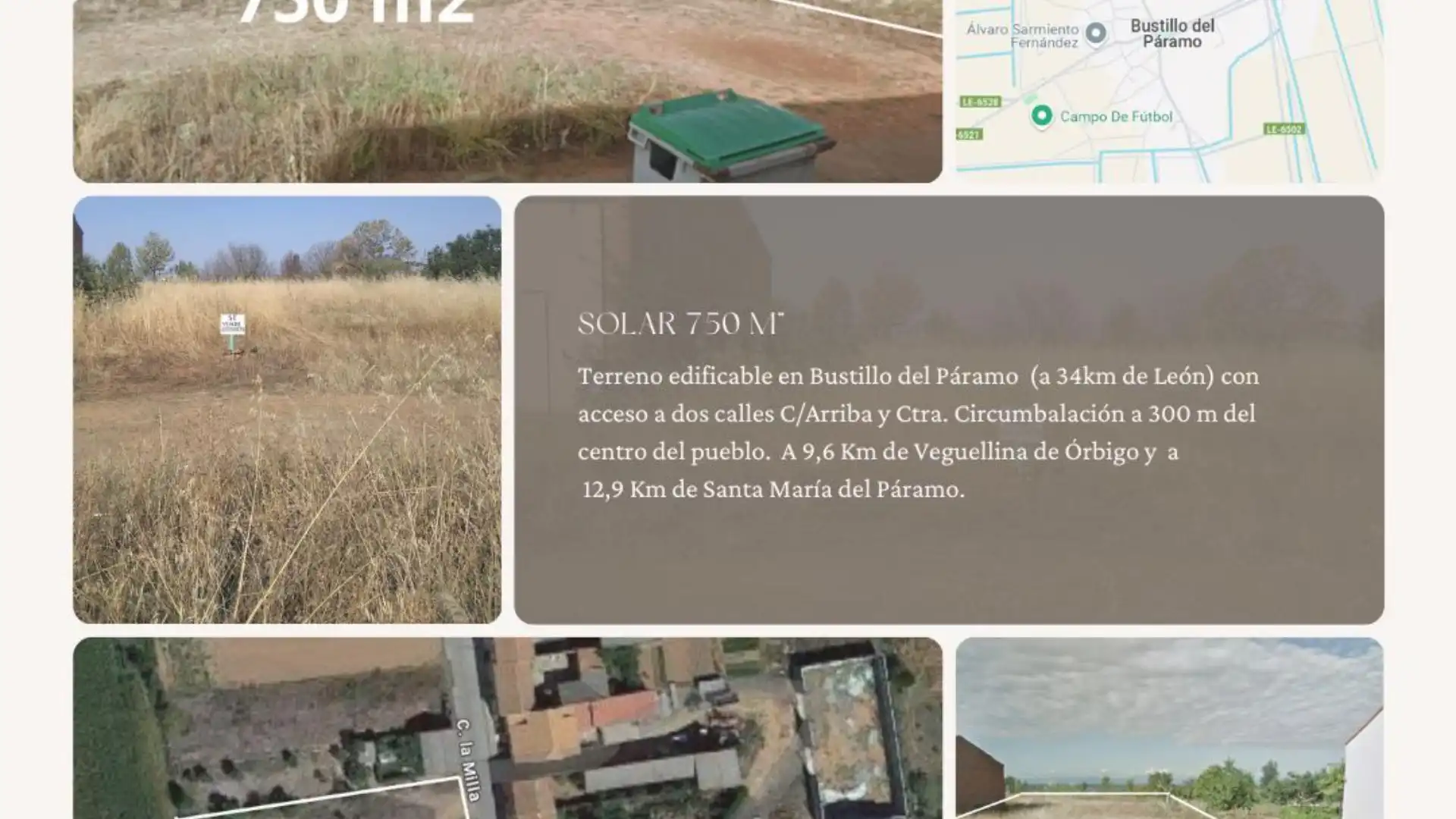 Terreno en venta en Calle la Milla, 31, Bustillo del Páramo Terreno en venta en Bustillo del Páramo