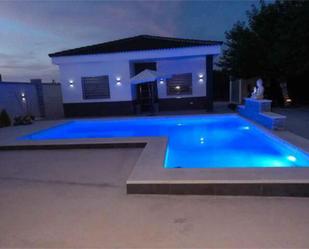 Swimming pool of Single-family semi-detached for sale in  Jaén Capital  with Terrace and Swimming Pool