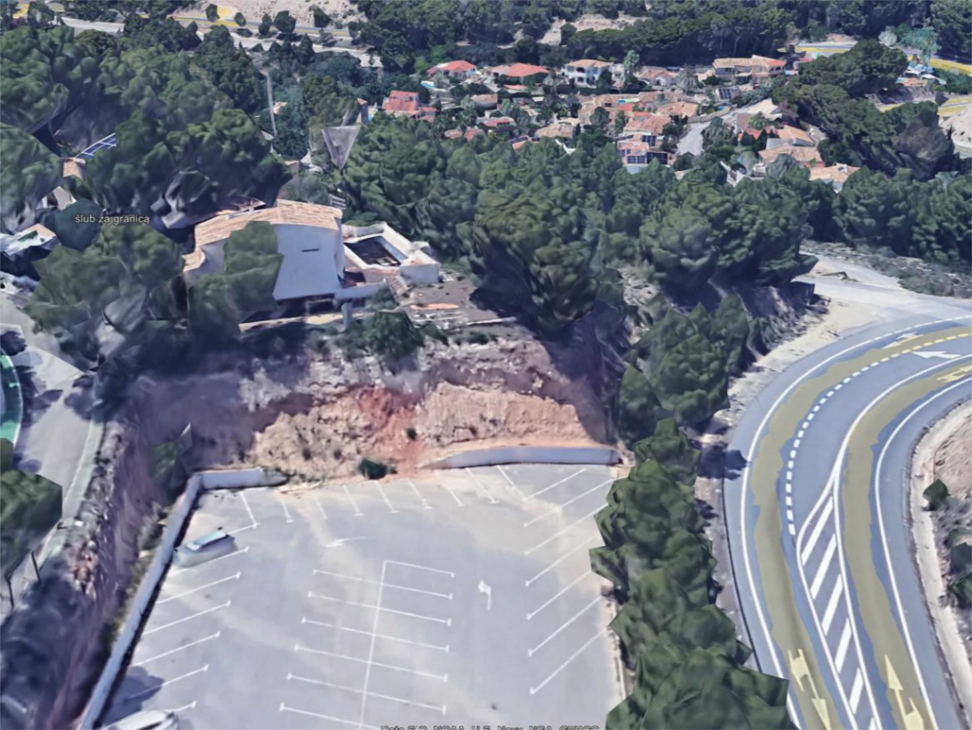 Exterior view of Land for sale in Altea