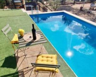 Swimming pool of House or chalet for sale in L'Eliana  with Air Conditioner, Terrace and Swimming Pool