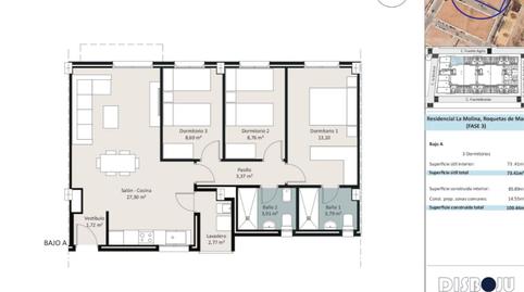 Flat for sale in Calle la Molina, 111, Roquetas Pueblo, Roquetas de Mar - image 3 Photo 3 of Flat for sale in Calle la Molina, 111, Roquetas Pueblo, Roquetas de Mar