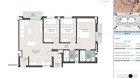 Flat for sale in Calle la Molina, 111, Roquetas Pueblo, Roquetas de Mar - image 4 Photo 4 of Flat for sale in Calle la Molina, 111, Roquetas Pueblo, Roquetas de Mar