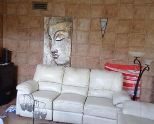 Living room of Planta baja to rent in Vallirana  with Private garden, Furnished and TV