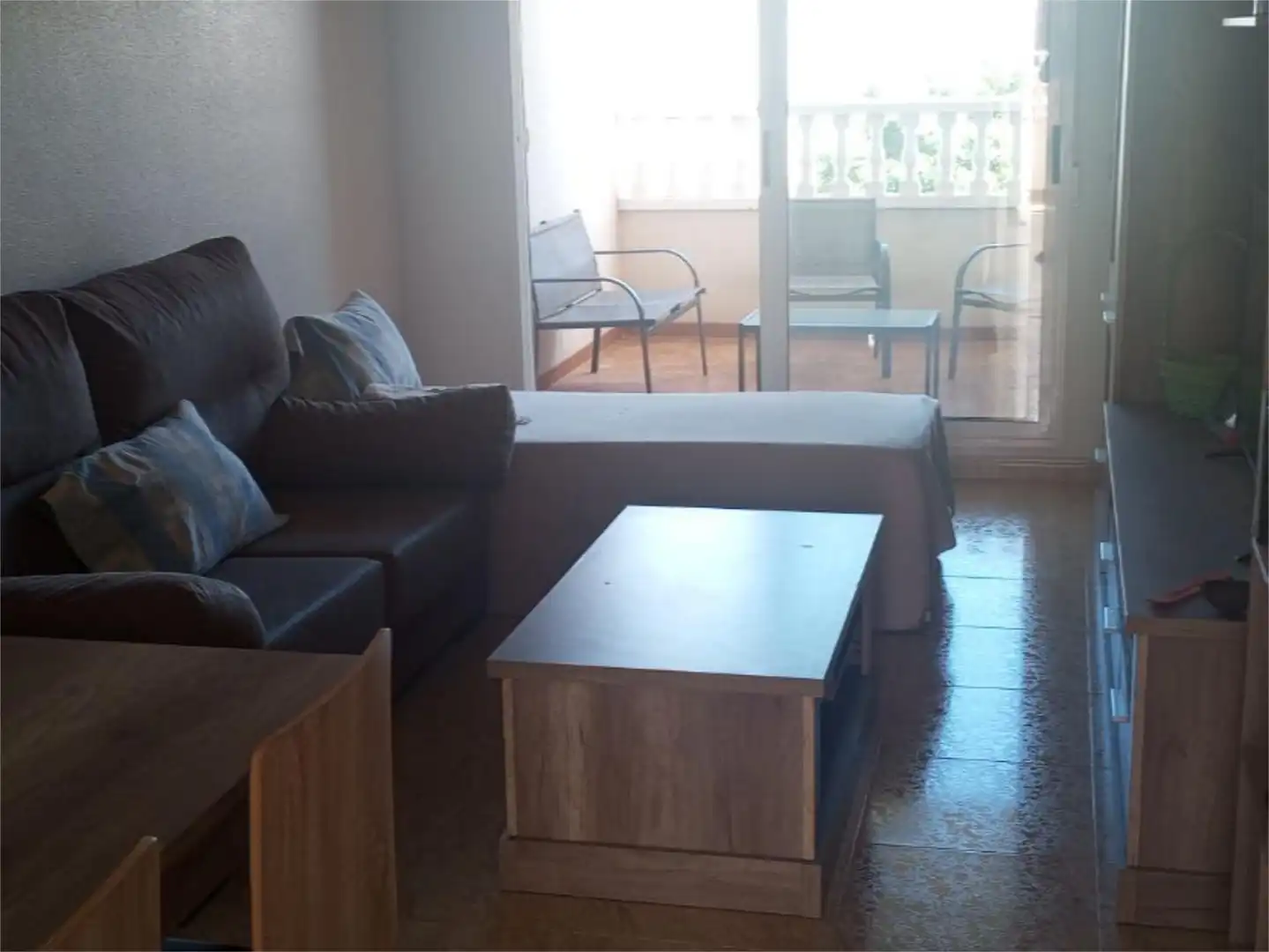 Sala d'estar de Apartament per a compartir en Rafal amb Aire condicionat, Calefacció i Terrassa