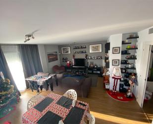 Living room of Flat for sale in Sant Feliu de Llobregat  with Air Conditioner, Swimming Pool and Balcony