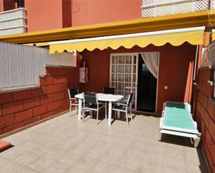 Terrace of Single-family semi-detached to rent in San Bartolomé de Tirajana  with Air Conditioner, Terrace and Swimming Pool