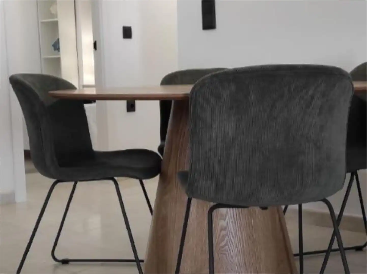 Piso de alquiler en Carrer de l'Illa de Xipre, 9, Oliva Playa Comedor de Piso de alquiler en Oliva con Aire acondicionado, Calefacción y Jardín privado