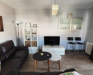 Living room of Flat to rent in  Granada Capital  with Heating, Terrace and Furnished