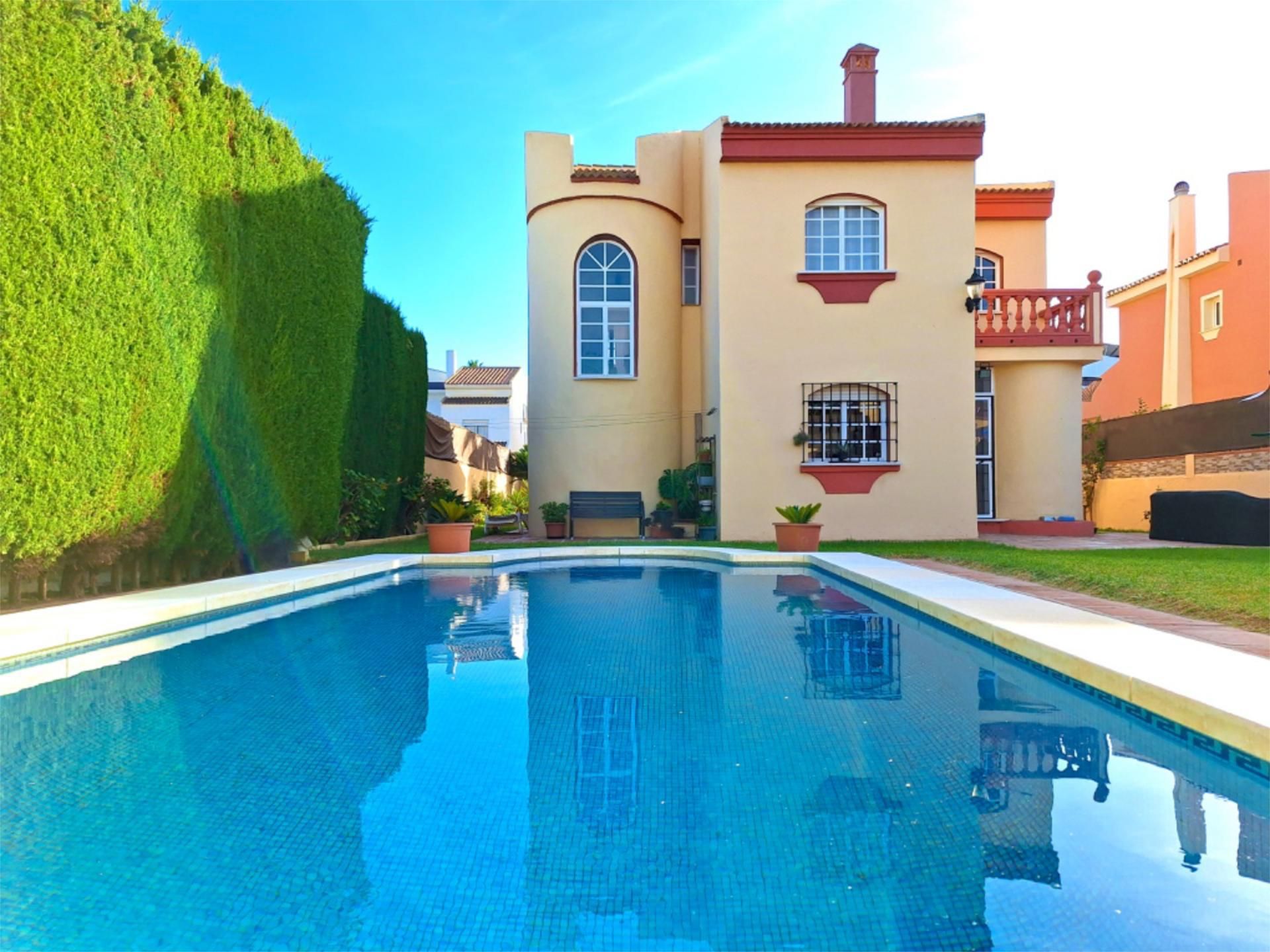 Jardí de Casa o xalet en venda en Málaga Capital