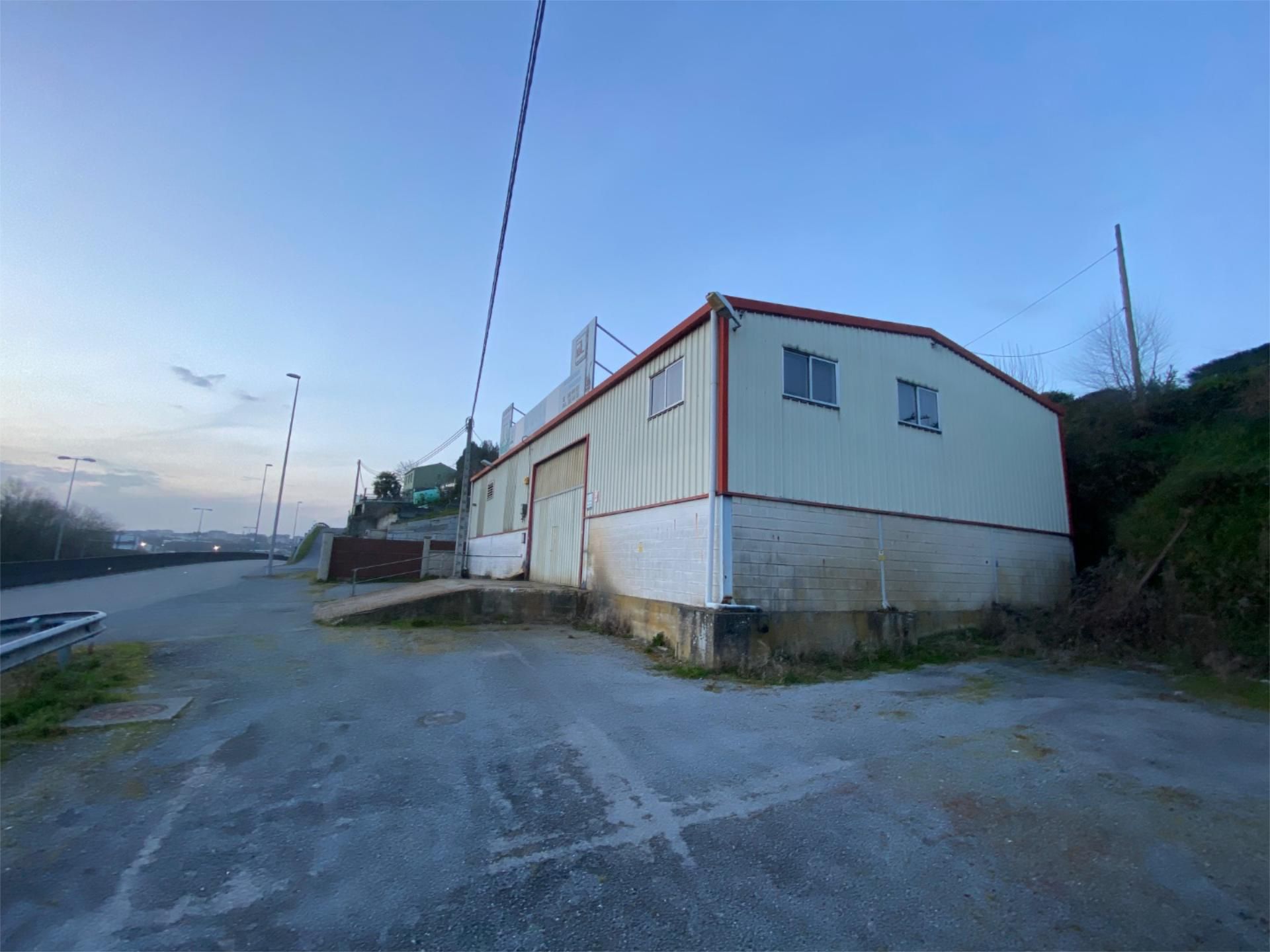 Vista exterior de Nau industrial de lloguer en Lugo Capital