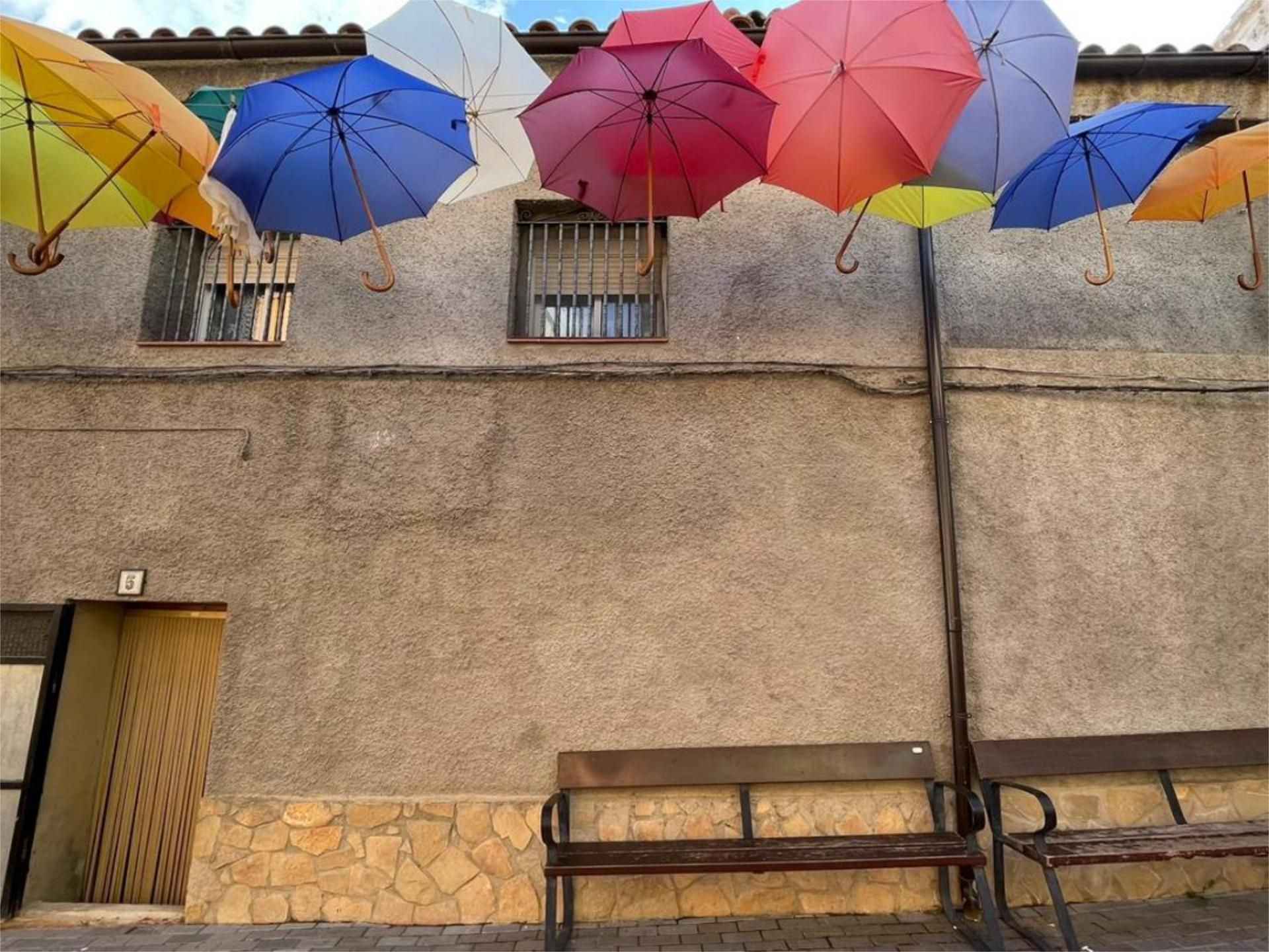 Exterior view of Single-family semi-detached for sale in El Vallecillo  with Furnished