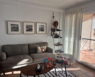 Living room of Single-family semi-detached for sale in Santa Pola  with Air Conditioner, Terrace and Swimming Pool