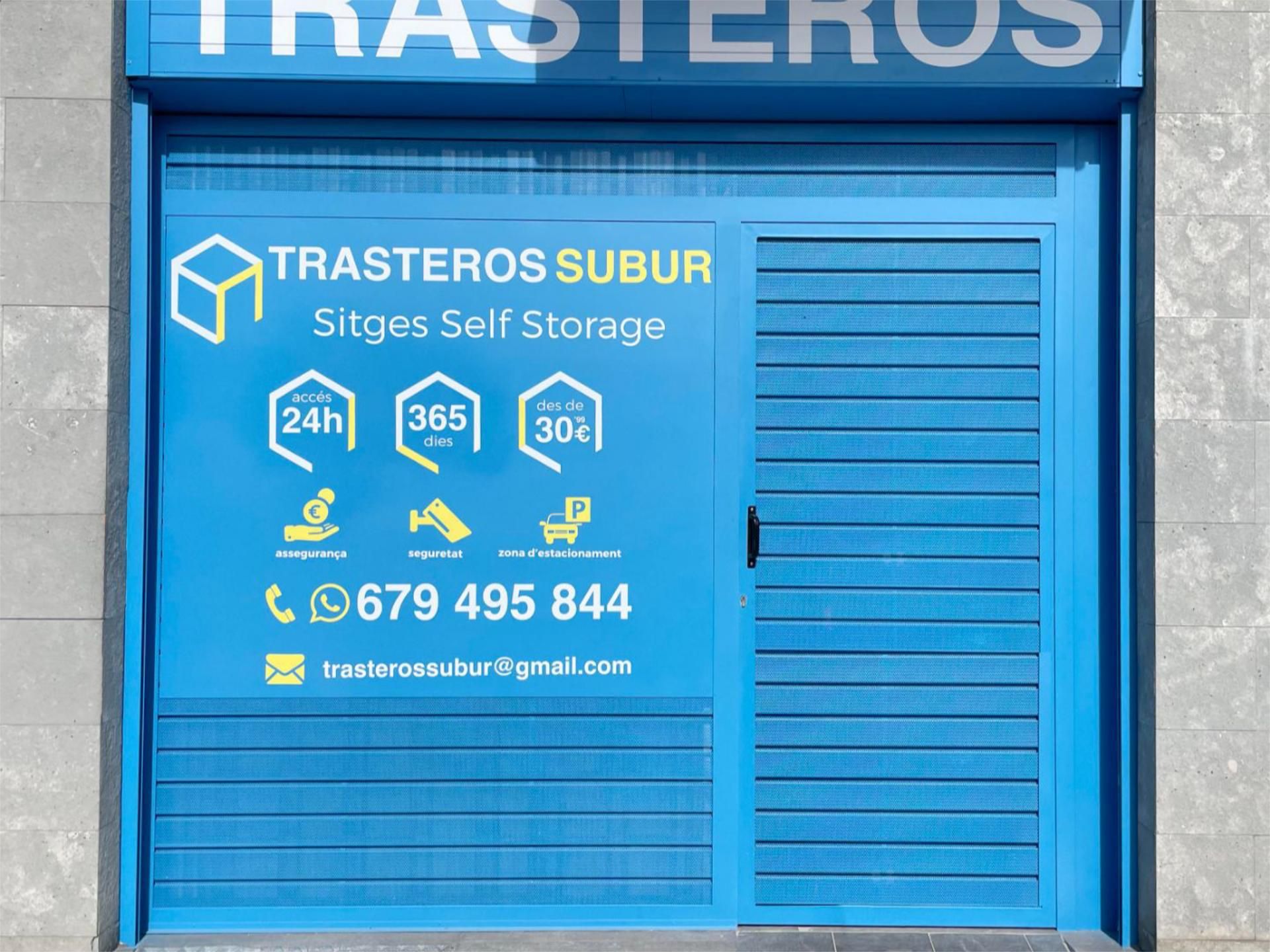 Traster de lloguer en Sitges