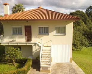 Vista exterior de Casa o xalet en venda en Irixoa amb Calefacció, Jardí privat i Terrassa